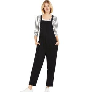 A pea in the pod fenced maternity overall in black
